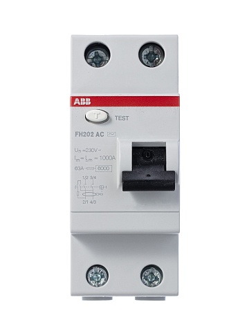 ABB FH202AC УЗО 2P 40A 30mA (AC)