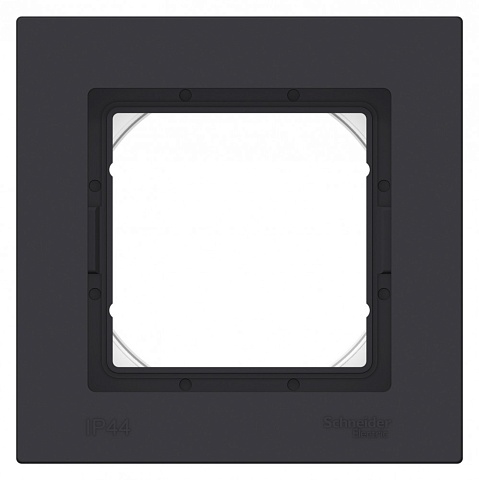 SE AtlasDesign Aqua Карбон Рамка 1-ая IP44