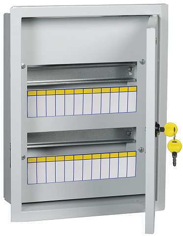 IEK TITAN 3 Корпус металлический ЩРв-24 (395х310х120мм) IP31