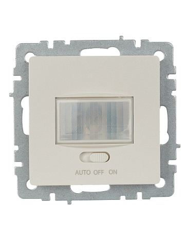 IEK BRITE BASE Жемчуг Датчик движения ДС10-1-БрЖ