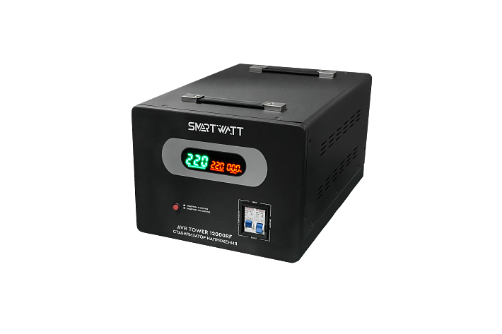 SMARTWATT Напольный стабилизатор напряжения AVR TOWER 12000RF