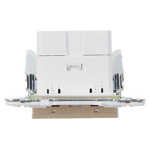 IEK SKANDY Шампань Розетка USB A+C 3,1А SK-R14Sh