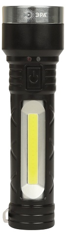 ЭРА Светодиодный фонарь  UA-501 универсальный, аккумуляторный, COB+LED, 5 Вт, резина