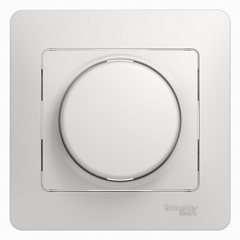 SE Glossa Бел Светорегулятор (диммер) LED, RC, 630Вт/ВА, в сборе