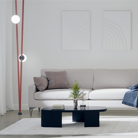 Denkirs Трековый светильник BELTY ORB DK5553-BK