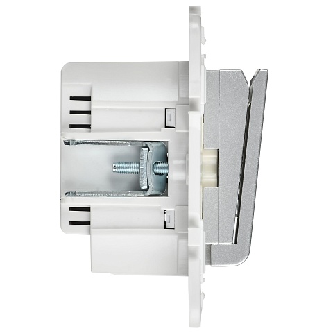 IEK SKANDY Серебряный Выключатель карточный 30А SK-V15S