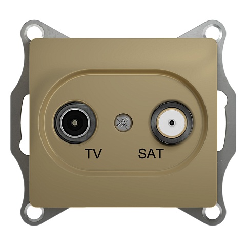 SE Glossa Титан Розетка TV-SAT оконечная 1DB