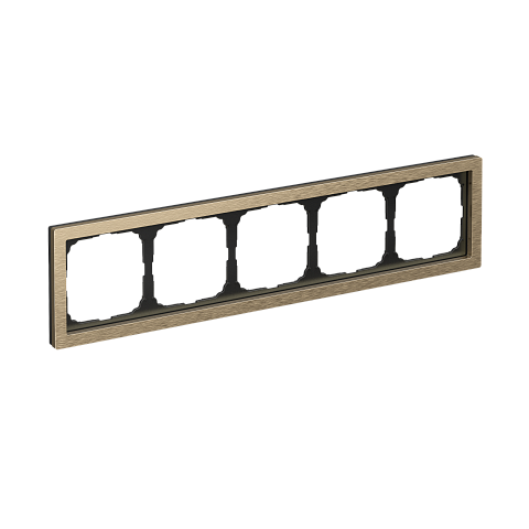 Systeme Electric ArtGallery Pure Металл Латунь Рамка 5-ая