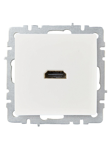 IEK BRITE Розетка HDMI РHDMI-0-БрБ белый