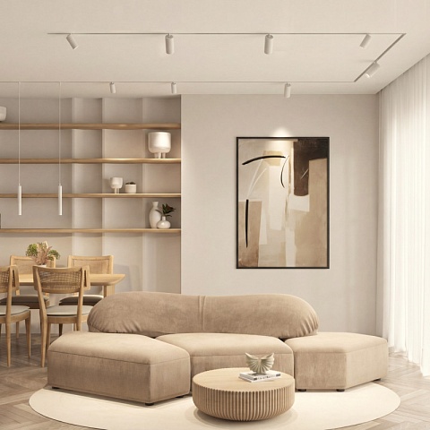 Denkirs DK8120-WH Трековый акцентный светильник SIMPLE SPOT