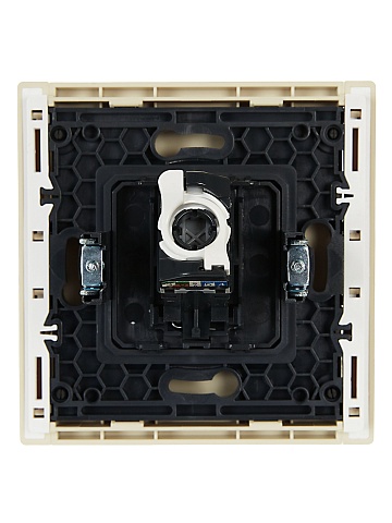 IEK FORTE&PIANO Ваниль Розетка комп. RJ45 кат.5E FP432