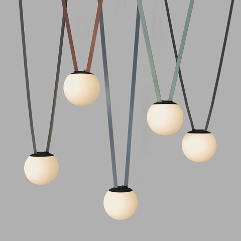 Denkirs DK5551-BK Трековый светильник Belty Orb со светодиодом d150mm H147mm 48V 10W 120° 3000K IP20 черный пластик
