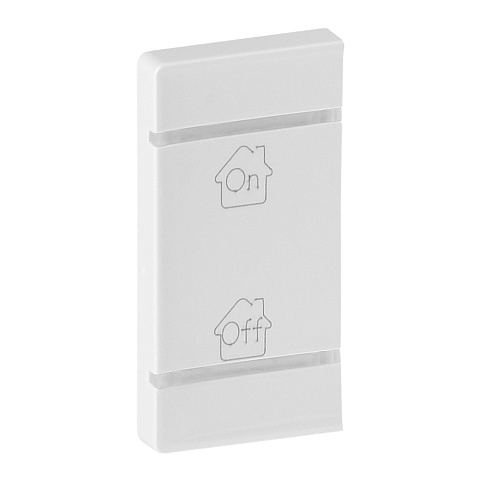 Legrand Valena LIFE Бел MyHome Накладка мех. BUS/SCS.С символом "GEN-On-Off".1 модуль. уст слева