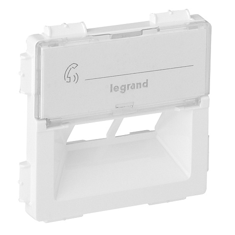 Legrand Valena LIFE Бел Накладка розетки комп 2-ой Rutenbeck