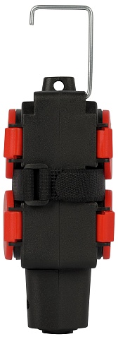 Колодка ЭРА KB-4e-R-IP44 с заземлением 4 розетки 16A IP44 красная