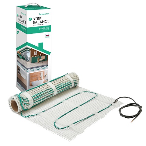 Systeme Electric STEP BALANCE Мат нагревательный SBM150070, 150 Вт/м2, 1050 Вт, 7 м2