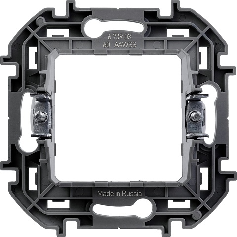 Legrand INSPIRIA Алюминий Адаптер для механизма Mosaic
