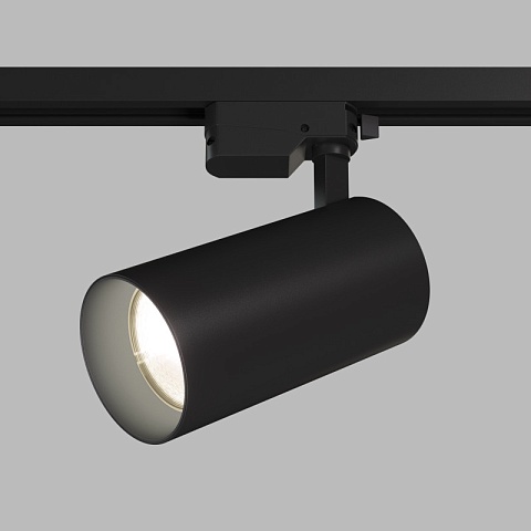 Denkirs DK6456-BK Трековый светильник SOLID KOPER, 155мм, d80, 220V, LED 4000K, 30W, IP20, черный, алюминий
