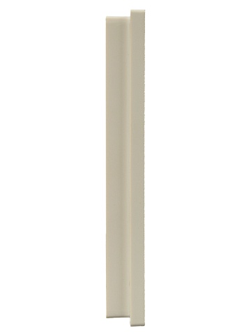 IEK BRITE DECOR Бежевый рифленый Рамка 4-м РУ-4-Бр