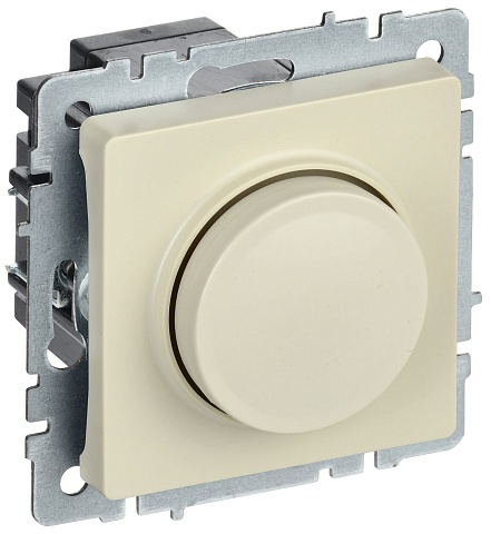 IEK BRITE BASE Бежевый Светорег. пов-наж. 600Вт СС10-1-0-БрКр