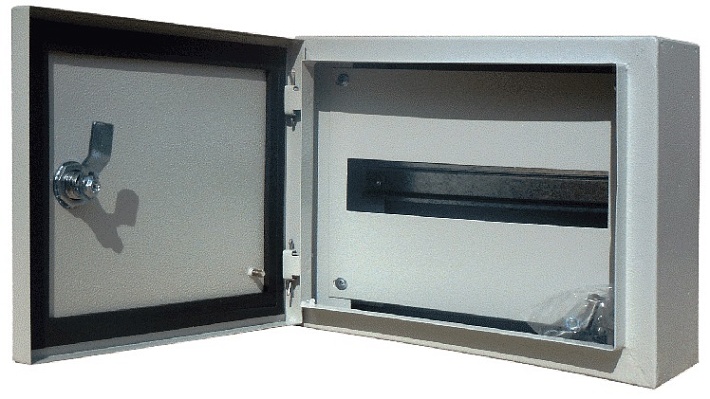 Dekraft Корпус металлический 250х300х120 12 мод. IP54 ЩРН-12