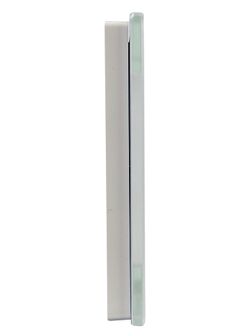 IEK BRITE DECOR Белый матовый стекло Рамка 4-м РУ-4-2-Бр