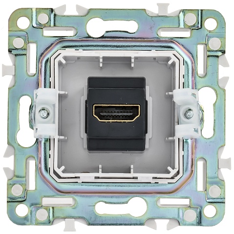 IEK SKANDY Никель Розетка HDMI SK-H01N