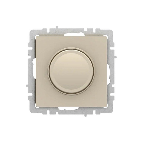 IEK BRITE BASE Бежевый Светорег. пов-наж. 600Вт СС10-1-0-БрКр