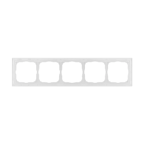 Systeme Electric ArtGallery Pure Органическое стекло Белый Рамка 5-ая