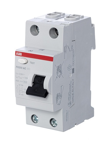 ABB FH202AC УЗО 2Р 25А 300mA (AC)