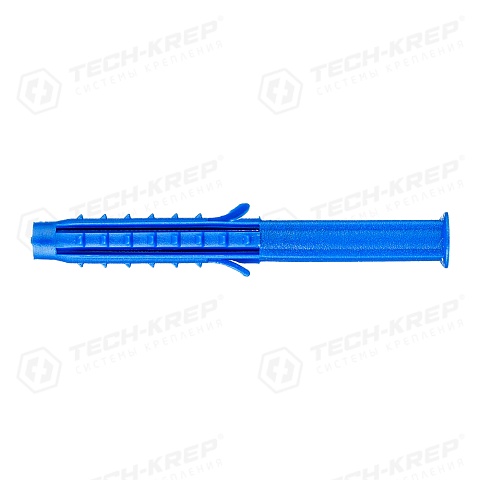 Tech-Krep Дюбель распорный Чапай 6х60 шипы+усы (полипропилен) 40 шт - коробка с ок Tech-Kr 111470