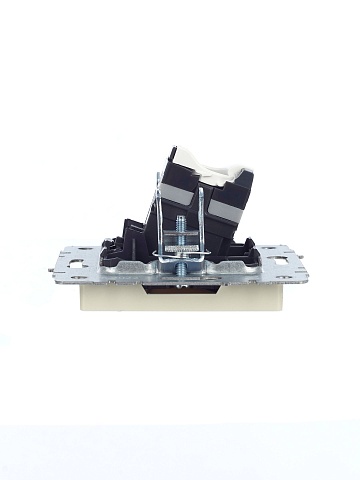 IEK BRITE Розетка компьютерная RJ45 кат.5E РК10-БрКр бежевый