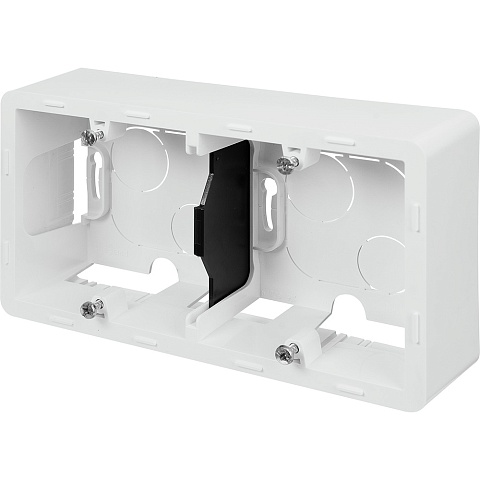 Legrand INSPIRIA Белый Коробка накладного монтажа - 2 поста