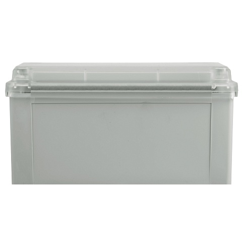 DKC Коробка ответвит. с гладкими стенками, прозрачная, IP56, 120х80х50мм