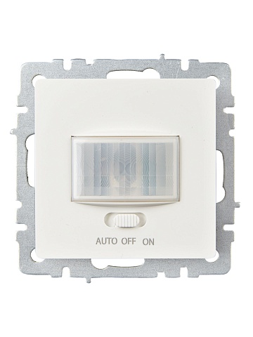 IEK BRITE BASE Белый Датчик движения ДС10-1-БрБ