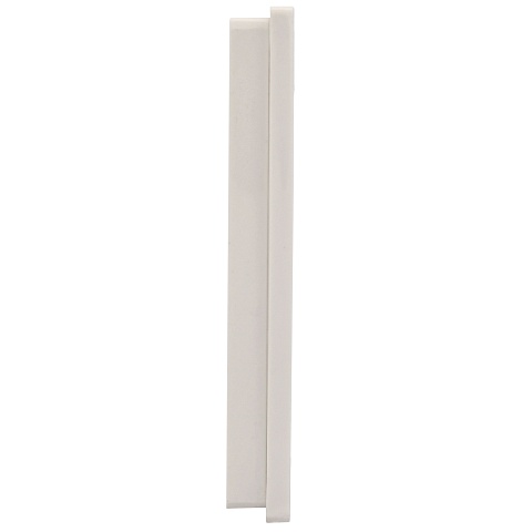 IEK BRITE DECOR Белый рифленый Рамка 1-м РУ-1-Бр