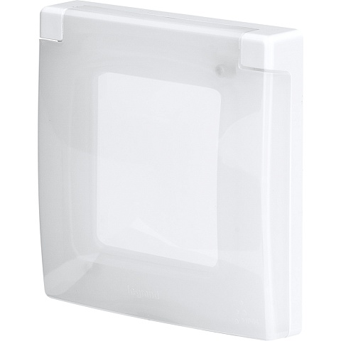 Legrand INSPIRIA Белый Рамка с защитной крышкой IP 44