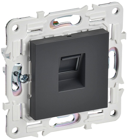 IEK SKANDY Титан Розетка компьютерная RJ45 кат.5E SK-K01T