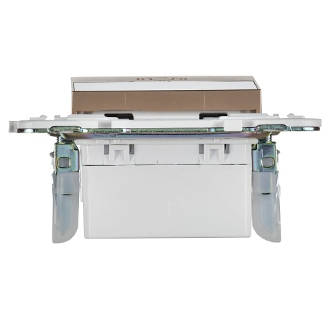 IEK SKANDY Песочный Кнопка звонка с индикацией для отелей 10А SK-V17Sa