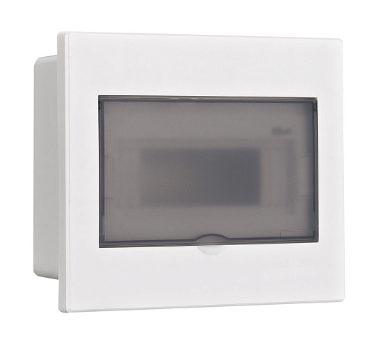 Dekraft Корпус пласт. навесной прозр. дв. 1 ряд 9 мод. IP41 ЩРН-П