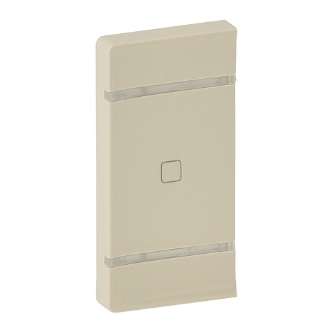 Legrand Valena LIFE Сл.кость MyHome Накладка для мех. BUS/SCS.С сим-м "Стоп".1 мод.Уст. спр или сл