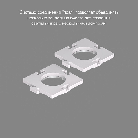 Denkirs DK3020/61-SCB Закладная панель SCB для DK3020/61, ПВХ, акрил